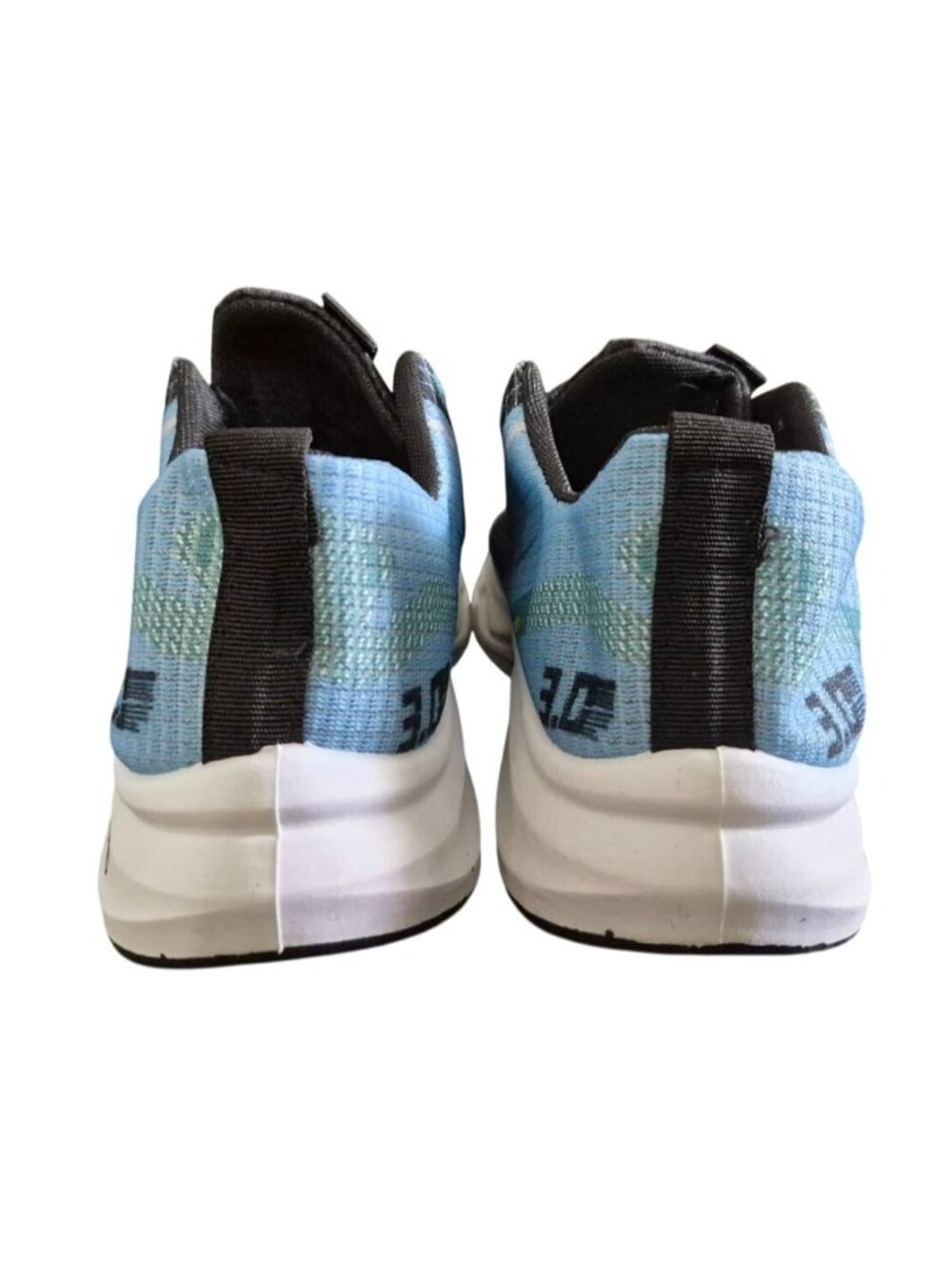 TW Mens Running Shoes Size 41 Black Blue Lightweight Breathable Sneakers. - Picture 7 of 7